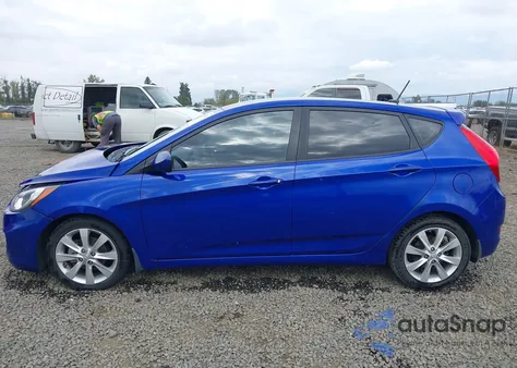 2012 Hyundai Accent Se from USA, damaged, VIN KMHCU5AE0CU020055